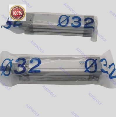 FESTO Bore 32–125mm ISO15552 Compliant Profile Barrel ATEX 0.6–12 Bar DNC Polyurethane / Nitrile Rubber Pneumatic Cylinder