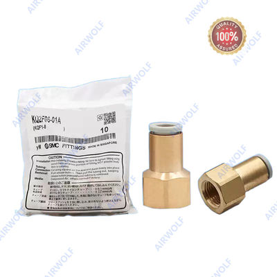 Female Threaded SMC Nickel Plated Brass POM One-touch Straight Fittings KQ2F06-M5A KQ2F08-01A KQ2F10-01A KQ2F12-02A KQ2F08-01N KQ2F08-02N KQ2F10-01N KQ2F10-02N