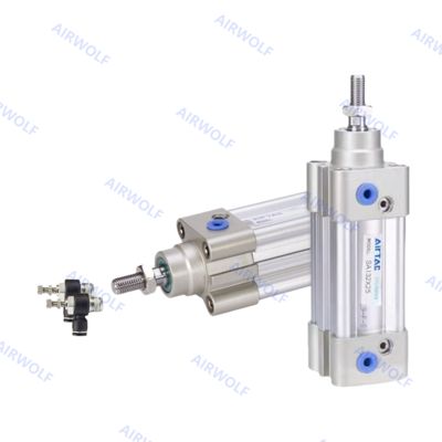 AIRTAC ISO15552 Aluminum Standard Cylinder Double Acting SAI SAID SAIJ Bore 32mm To 200mm Stroke 10mm To 2000mm SAI80X150S SAID200X400S