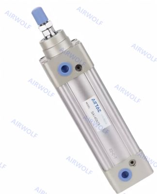 AIRTAC ISO15552 Aluminum Standard Cylinder Double Acting SAI SAID SAIJ Bore 32mm To 200mm Stroke 10mm To 2000mm SAI80X150S SAID200X400S
