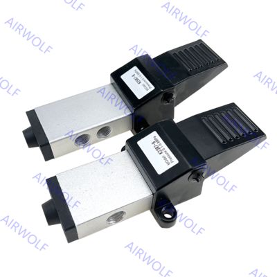 K23R7-8, K25R7-8, K25R7-15 3/2 way, 5/2 way Aluminum Alloy Foot Valve 1/4", 1/2"