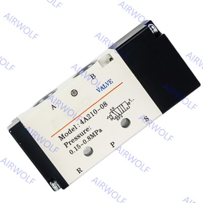 4A210-06/08, 4A220-06/08 AIRTAC 4A200Series 5/2 way Air Valve 1/8" 1/4"