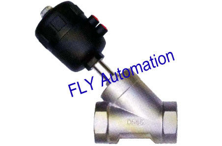 PA Actuator 2.5" 2000 001373 Threaded Port 2/2 Way Angle Seat Valve