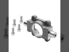 Accesorios de montaje de cilindro Festo Trunnion Flange ZNCF