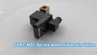 Eliminación automática de condensado de válvula de drenaje de solenoide serie JORC MIC
