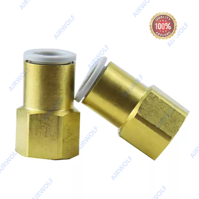 Racores rectos de un toque SMC con rosca hembra, latón niquelado y POM KQ2F06-M5A KQ2F08-01A KQ2F10-01A KQ2F12-02A KQ2F08-01N KQ2F08-02N KQ2F10-01N KQ2F10-02N