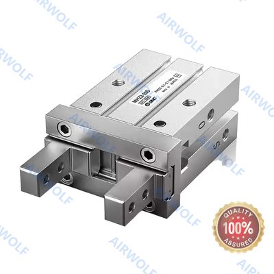 SMC Paralelo MHZ2 Agarrador de aire doble de acción única de aluminio 2 dedos MHZ2-16D MHZ2-20S MHZ2-25C MHZ2-40D3