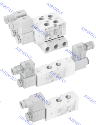 MVSC-260-4E1 MVSC-260-4E2 Mindman 5/2 Way Aluminio DC24V AC220V AC110V DC12V
