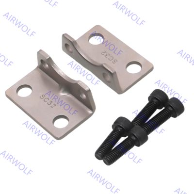 Accesorios de montaje para cilindros de acero al carbono y fundición nodular AIRTAC para cilindros estándar de tirantes serie SC LB con diámetro interior de 32-250