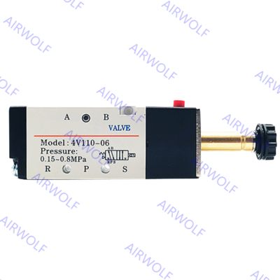 5/2 estabilidad automática de aire de la manera de la válvula del control neumático del cilindro hidráulico alta