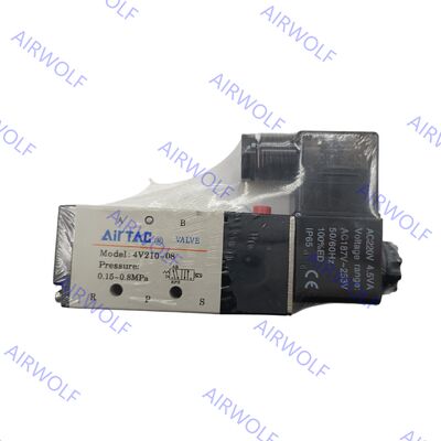 AIRTAC 4M210-06/08, 4M220-06/08 Serie 4M Válvula solenoide eléctrica NAMUR de 5/2 vías 1/8